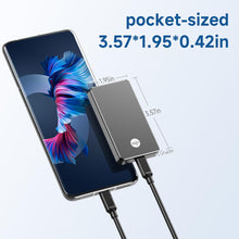 Load image into Gallery viewer, aigo P1 External SSD 1Tb/2TB Portable SSD Up to 2000 MB/s Read USB 3.2 Gen 2x2 USB-C USB-A External Solid State Drive Dust-Resistant Type-C Smartphone Windows PS5 Xbox PS4