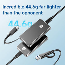 Load image into Gallery viewer, aigo P1 External SSD 1Tb/2TB Portable SSD Up to 2000 MB/s Read USB 3.2 Gen 2x2 USB-C USB-A External Solid State Drive Dust-Resistant Type-C Smartphone Windows PS5 Xbox PS4