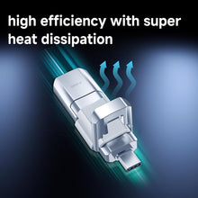 Load image into Gallery viewer, aigo 1TB USB Drive - External SSD 520MB/s 2-in-1 Dual Drive USB Type C+ USB A 3.2 Gen2 Solid State Thumb Drive SSD Stick for iPhone 15/PS5/Android Phone/Tablet/Windows/Mac/PC/Laptop