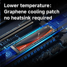 Load image into Gallery viewer, aigo P7000Z M.2 SSD 1TB/2TB Nvme 7450MB/s Internal SSD PCIe Gen4 M2 Solid State Drives for PC Playstation5 Memory Expansion Storage Gaming