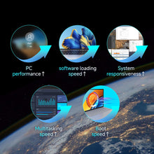 Load image into Gallery viewer, aigo P7000Z M.2 SSD 1TB/2TB Nvme 7450MB/s Internal SSD PCIe Gen4 M2 Solid State Drives for PC Playstation5 Memory Expansion Storage Gaming