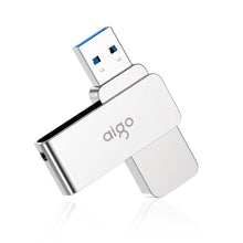 Cargar imagen en el visor de la galería, Aigo® USB 3.0 Ultra Dual Flash Drive para iPhone iPad, iPod, almacenamiento externo para iPhone iPad Certificado por USB y MFI
