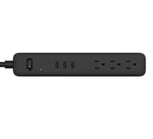Cargar imagen en el visor de la galería, TP® Quality 3 Outlet 3 USB Switch Power Strip Protector contra sobretensiones Cable de 4 pies con enchufe plano